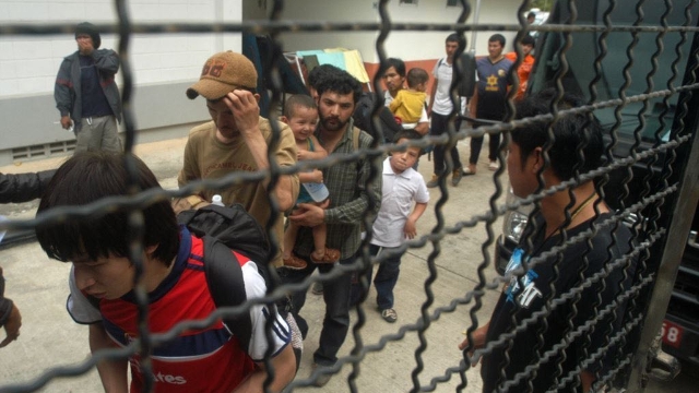 Uyghurs detained in Thailand (Photo by World Uyghur Congress)