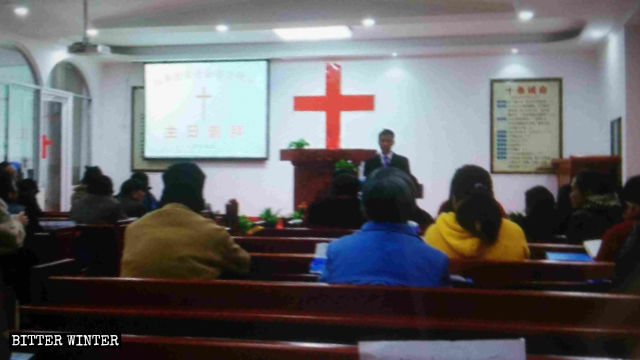 Zion Church in Yongxiu county of Jiujiang city