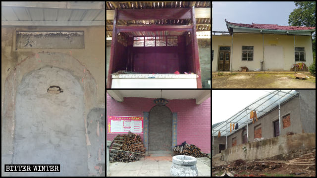 Multiple temples have been cleared out