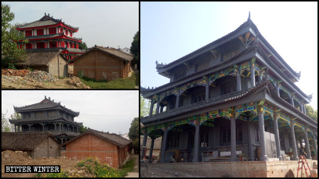 Shangyuan Temple before and after