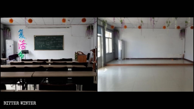The church building was completely shut down and emptied of its contents.